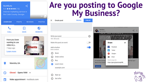 Google My Business - Event Post