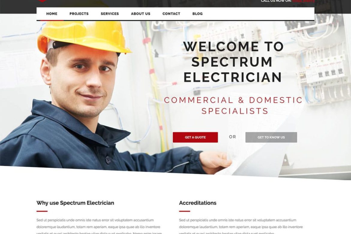 Why WordPress is a great platform for electrician services websites